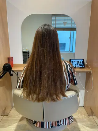 ロング カラー 《髪質改善✖️オリー ブ🧸》小嶋拓也のヘアスタイル