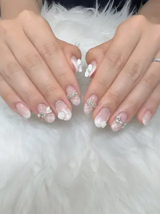 ネイル 🐝TOMO🎀ིྀ 【パラジェル取扱店】のネイルデザイン