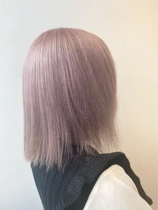 ミディアム カラー ブロンド×ハイトーン ／遠藤将太のヘアスタイル