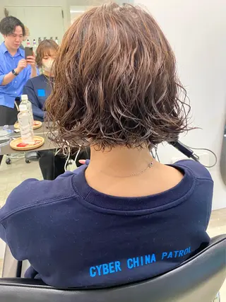ショート 会田 渡夢のヘアスタイル