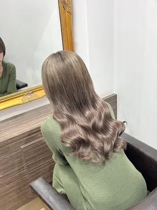 ヘアアレンジ カラー ロング LIP 大阪本店 エクステ 堀谷和孝のヘアスタイル