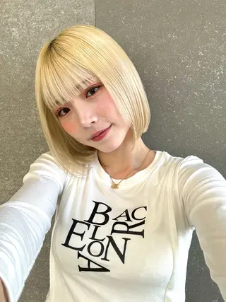 ショート カラー 🌹艶ボブの達人🌹 SYOHEIのヘアスタイル