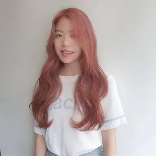 ロング カラー ★学割★韓国× BIZEのヘアスタイル