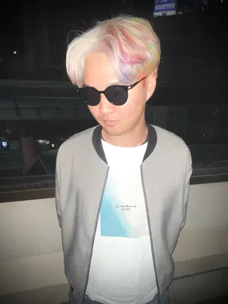 ショート habitt所属・Fu jiのヘアスタイル