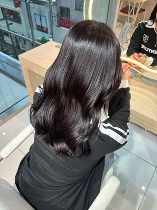 ロング 韓国透明感カラー🌀 yuukiのヘアスタイル