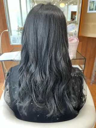 ロング カラー Canon/ インナーカラー/四条のヘアスタイル