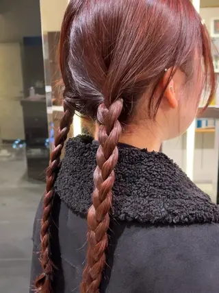 ロング HOM所属・HOM chisaのヘアスタイル