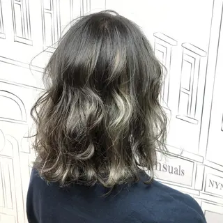 ミディアム カラー レイヤー⭐️カラー ⭐️平川雅史のヘアスタイル