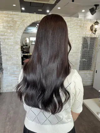 ロング カラー🫧アレンジ 🎀REIMIのヘアスタイル