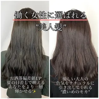 セミロング カラー ✨似合うのその先へ✨ 田中延和のヘアスタイル
