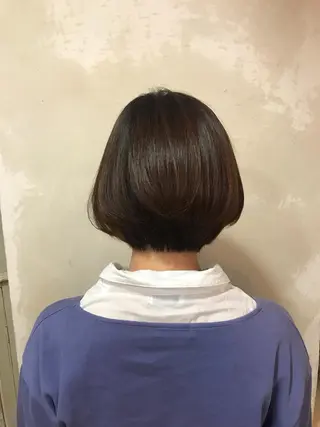 ショート レイヤーカット✂︎池 袋個室サロンkumaのヘアスタイル
