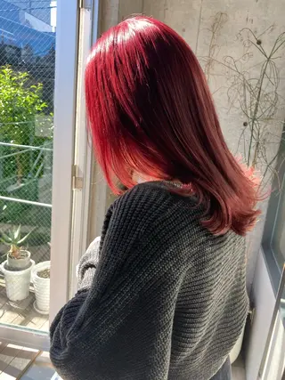 セミロング 似合わせカットカラー 👩MINAのヘアスタイル