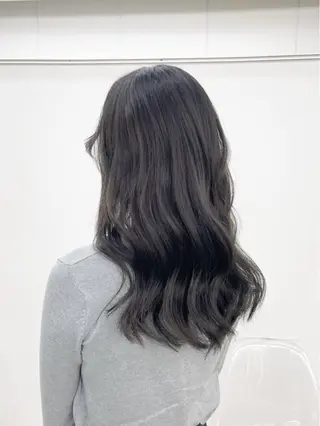 セミロング カラー 🦋韓国系指名No1 店長/圓山 祐也🦋のヘアスタイル