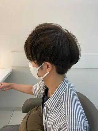 メンズ Iris by artina 武蔵小杉店【イリス バイ アルティナ】所属・🎼レイヤー/顔周り カット/nene♬のヘアスタイル