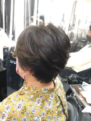 ショート カラー Annon プライベートサロンのヘアスタイル