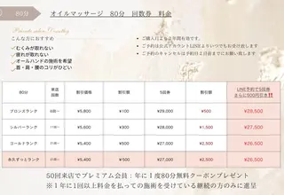 プライベートサロン ドロシーのエステ・リラクイメージ