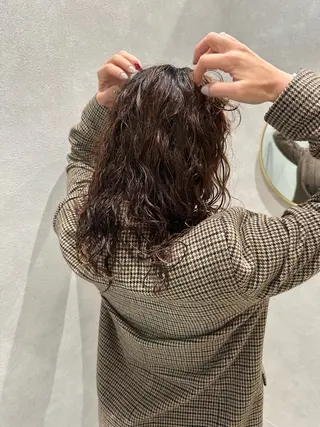 セミロング 小寺 唯希のヘアスタイル