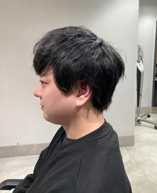 ショート メンズ メンズ特化/メッシュ /パーマ/比嘉のヘアスタイル