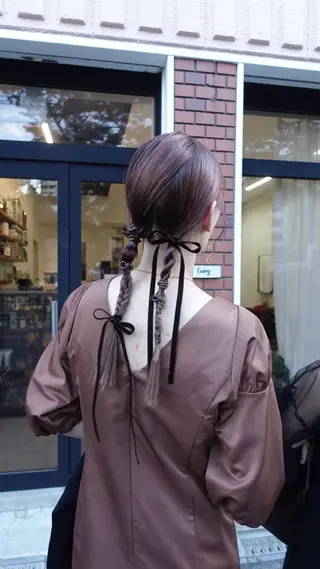 ヘアアレンジ ⛲️every 🌼 平子 歩美 ☺︎のヘアスタイル