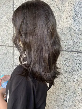 ミディアム カラー ✂︎透明感カラー特化 /日和優真✂︎のヘアスタイル