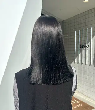 ミディアム カラー ちょめ/八王子 ZEST emuのヘアスタイル