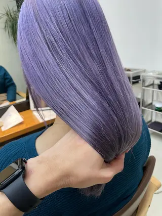 セミロング カラー mee.表参道所属・ボブ/ショート /パーマ/shinのヘアスタイル