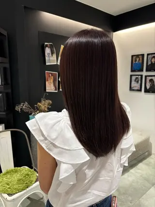 セミロング 菅原 佑月のヘアスタイル