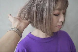 ショート カラー ヘアアレンジ TOMO GEEKS代表のヘアスタイル