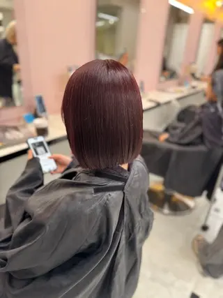 ショート ♥️韓国/ガーリー 暖色misa♥️のヘアスタイル