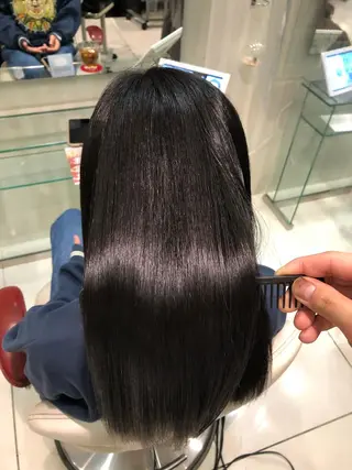 ロング 長屋 裕大のヘアスタイル