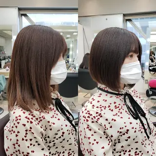 ショート ボブ・ロブ　福田 泰久✂️✨のヘアスタイル