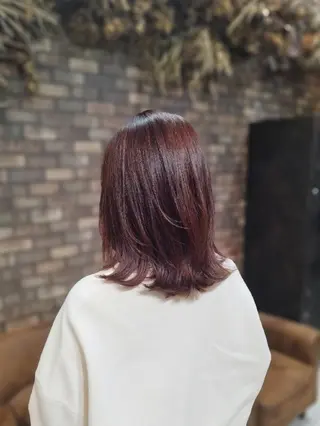 ミディアム カラー ✨艶髪✖癒し✨🍀 miyazawaのヘアスタイル