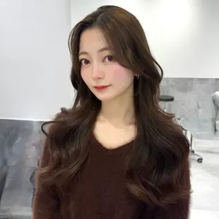 ロング カラー GO TODAY 原宿Verno店所属・韓国系支持率No.1 レイヤー特化/きょうのヘアスタイル