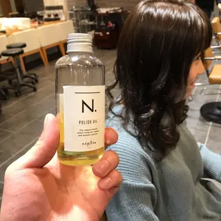 ミディアム ému エミュ　hair &spa所属・近藤 みゅうまのヘアスタイル