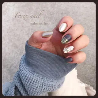 ネイル Freex nail所属・freex nail /ニュアンス/個性派のネイルデザイン