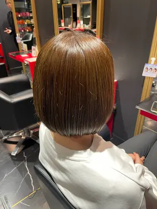 ショート カラー 森 亜紗美のヘアスタイル