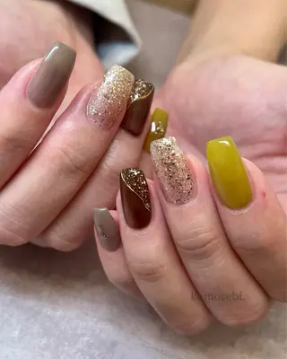 ネイル komorebi. 小峯 真実のネイルデザイン