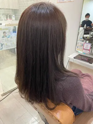 ロング 中野 健人のヘアスタイル