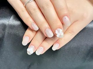 ネイル Nail_ SkyBlue_Jのネイルデザイン