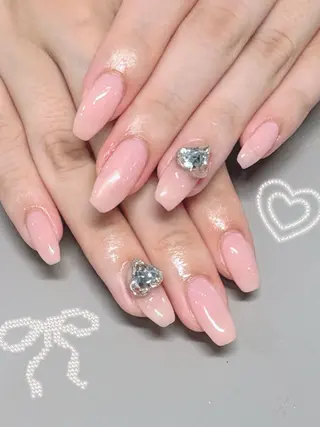 ネイル 艶/マグネット/網紅 /韓国/岩下りほのネイルデザイン