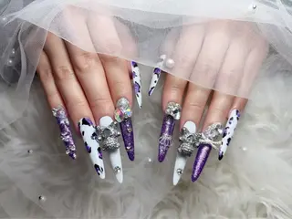 ロング K‘s nail salonのネイルデザイン