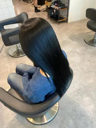 セミロング メンズ 艶感ミルクティー🤍 色落ち綺麗🤍ともやのヘアスタイル