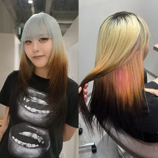 ロング 吉澤 愛心のヘアスタイル