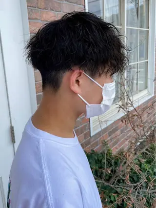 パーマ メンズ Mintleaf 💛MAYUKOのヘアスタイル