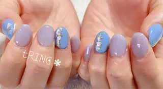 ネイル tRING* しいの木台のネイルデザイン