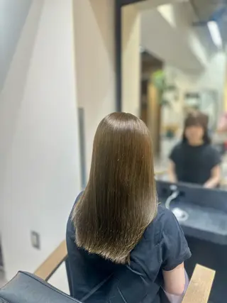 ミディアム 田口 珠羽のヘアスタイル