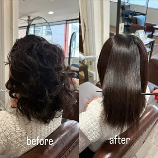 ミディアム 🫧縮毛矯正🫧 yuriのヘアスタイル