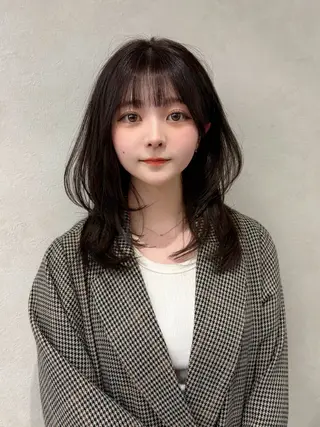 ミディアム 谷川が作る熊本1🥇 レイヤーカットのヘアスタイル