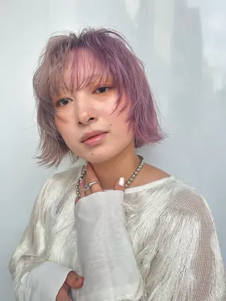 ショート カラー Haru/THREE …by velvetのヘアスタイル