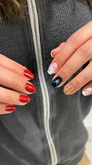 カラー ネイル マツエク・マツパ mai🤍縮毛酸性ス トレート/アイリストのヘアスタイル